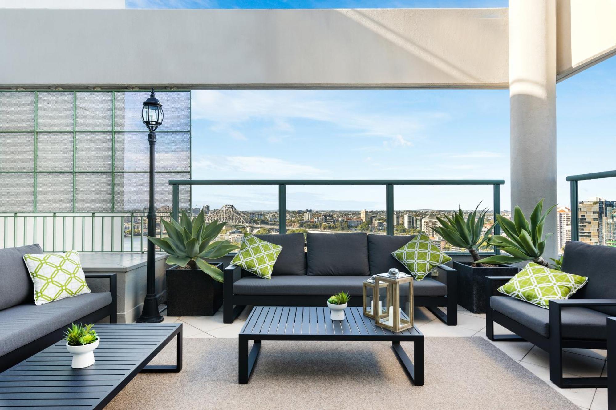 Hotel Stamford Plaza Brisbane Exterior foto A rooftop terrace